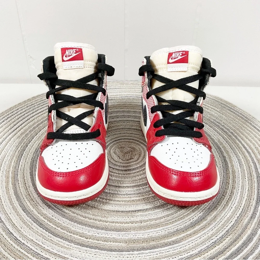NIKE AIR JORDAN 1 RETRO HIGH OG SP TD ACROSS THE SPIDER VERSE SZ 8C DV1750-601